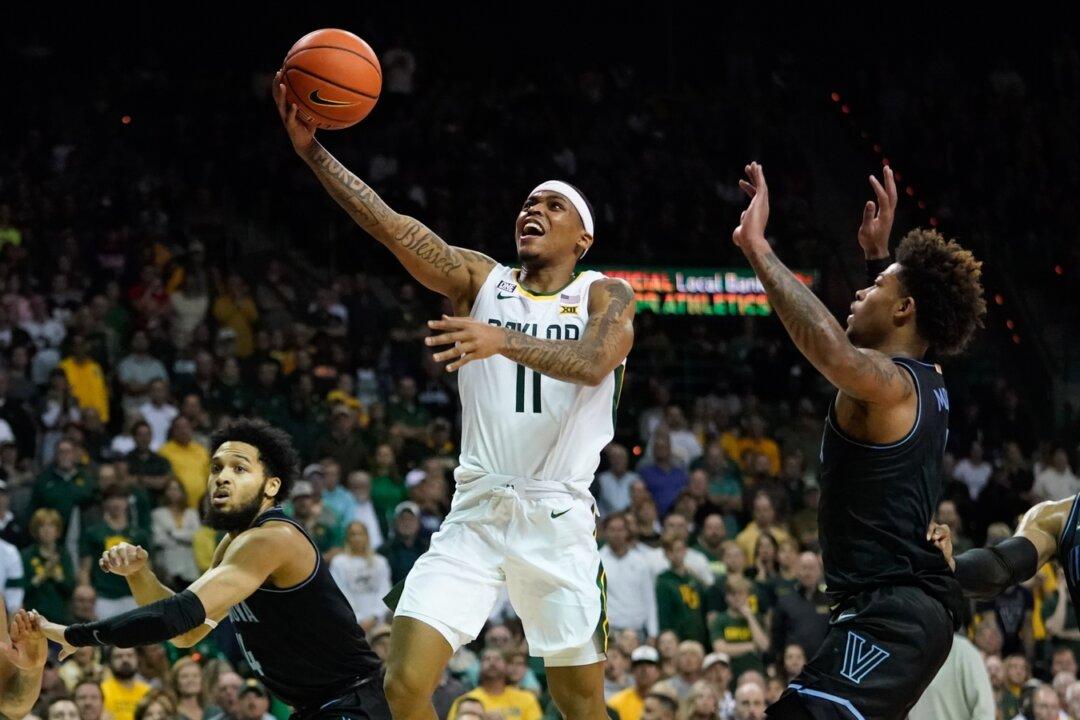Top 25 Roundup: No. 2 Baylor Takes Down No. 6 Villanova
