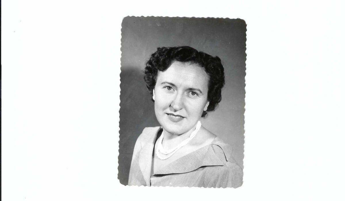 Author Cindy Alfieri's mother, Elsie Alfieri, in the 1950s. (Courtesy of Cindy Alfieri)