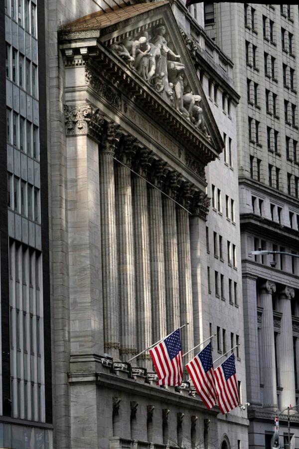 The New York Stock Exchange is seen in New York on Nov. 23, 2020, (Seth Wenig/AP Photo File)