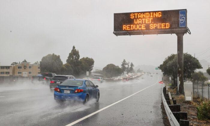 Rain, Snow Fall as California Braces for Brunt of Storm