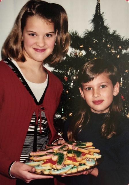 Kim Sutter's daughters Amber and Heather when they were young. (Courtesy of Kim Sutter)