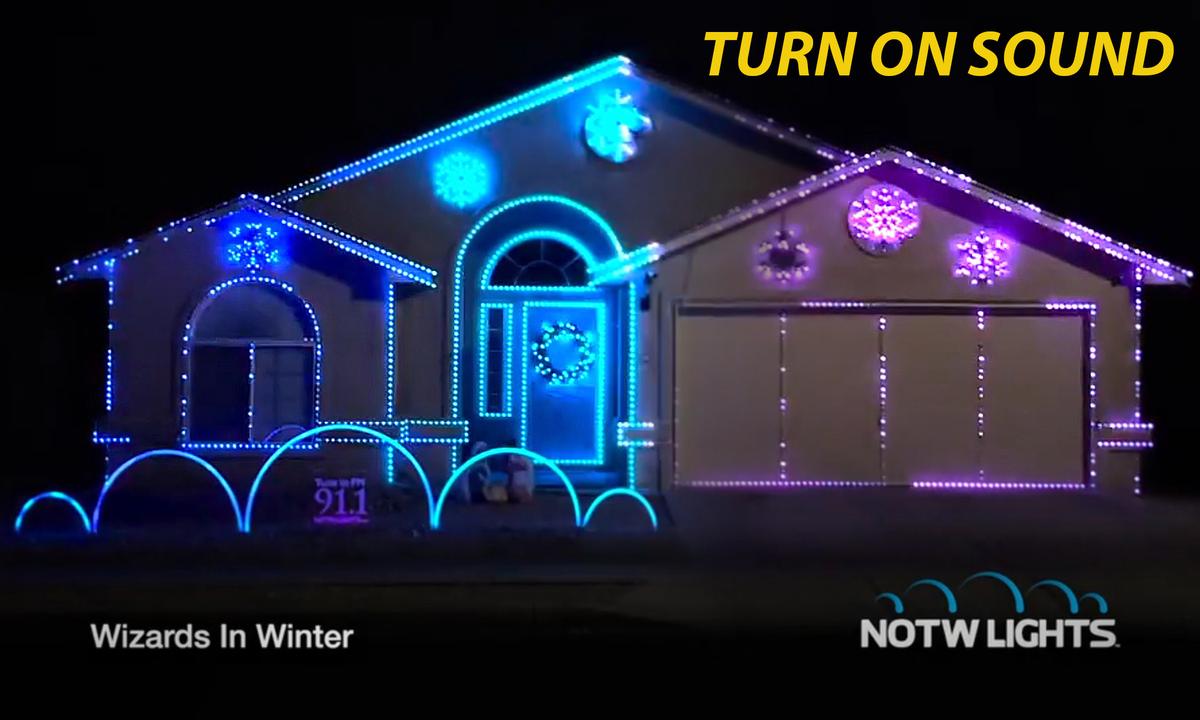 Christmas Lights-Obsessed Man Syncs Music and Bulbs for Eyepopping Symphony Show