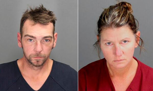 James Crumbley (L) and Jennifer Crumbley, the parents of Ethan Crumbley, in an undated combo of photos. (Oakland County Sheriff's Office via AP)
