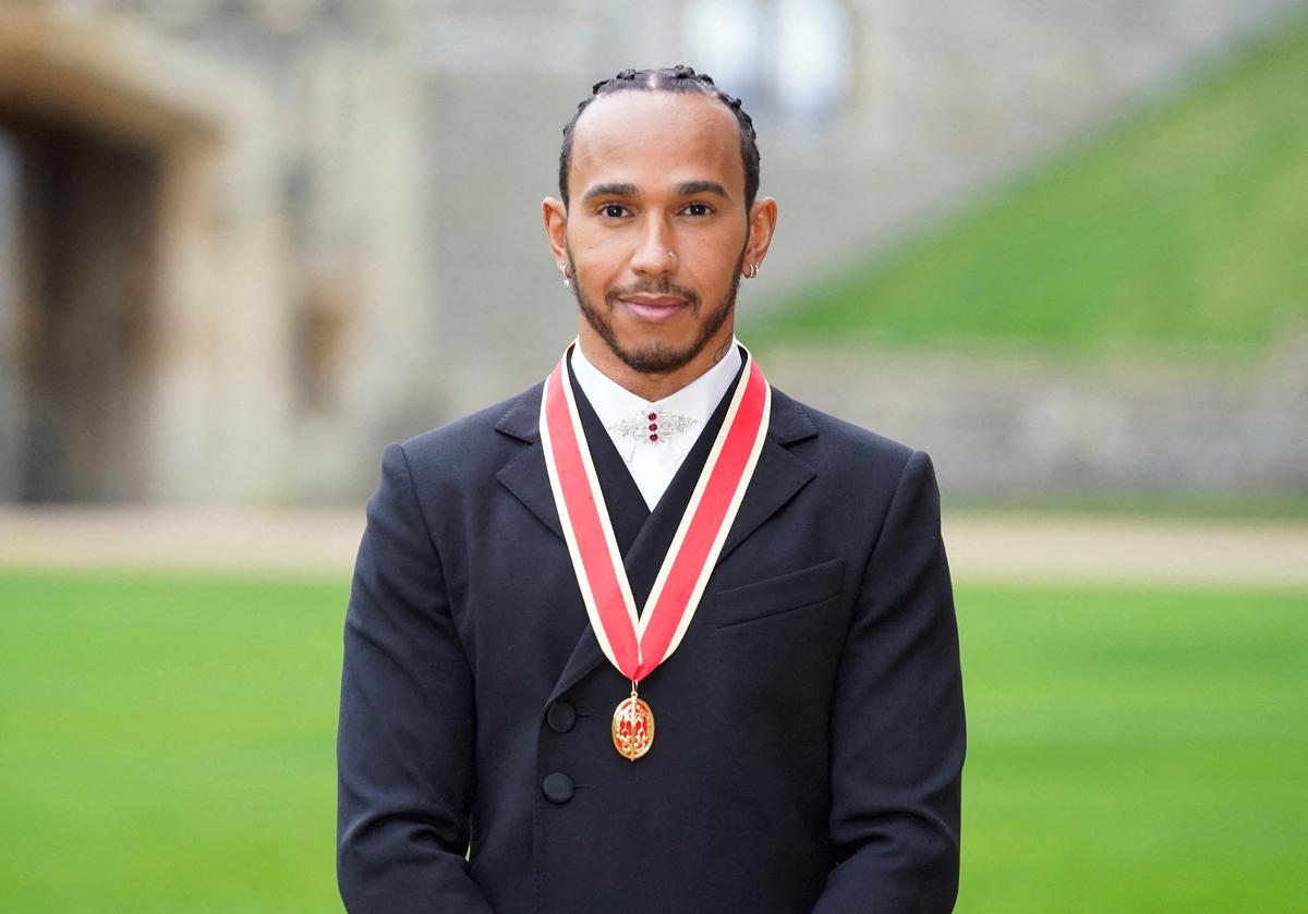 7-Time Formula One Champion Hamilton Receives Knighthood
