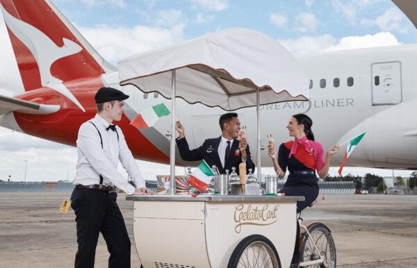 Australians can look forward to reuniting with friends and family in Italy in the middle of 2022. (Qantas)