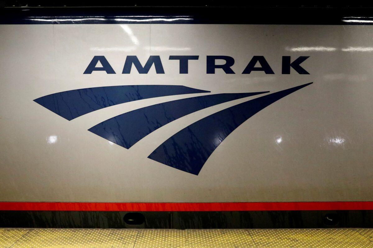 An Amtrak train is parked at the platform inside Penn Station in New York City on July 7, 2017. (Brendan McDermid/Reuters File Photo)