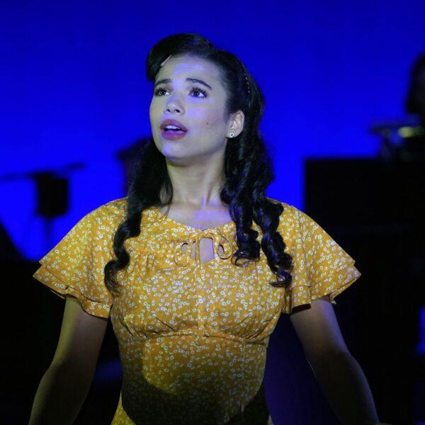 Victoria Byrd sings “Isn’t This a Lovely Day?" in "Cheek to Cheek: Irving Berlin in Hollywood." (York Theatre Company)