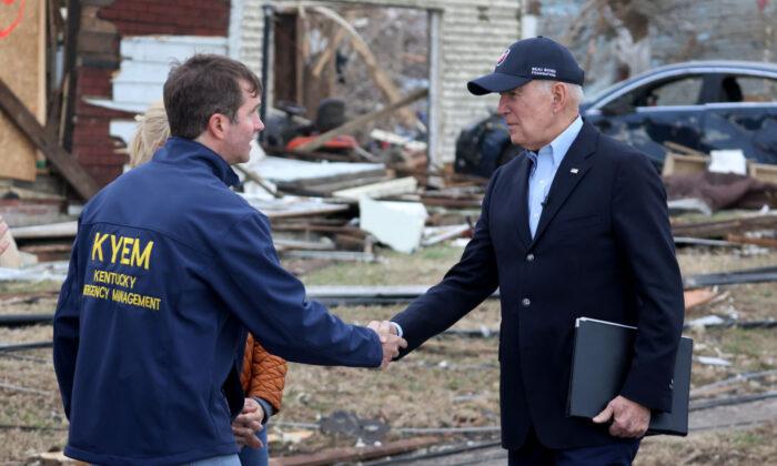 Biden and Company Misleadingly Link Deadly Tornado Outbreak to Climate Change