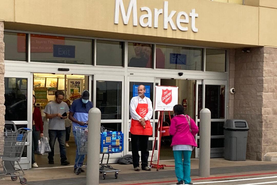 Salvation Army Bell Ringers Carry On Century-Old Donation Drive Tradition