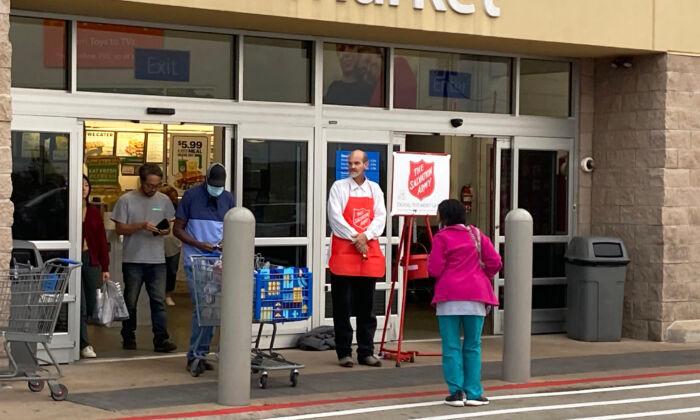 Salvation Army Bell Ringers Carry On Century-Old Donation Drive Tradition