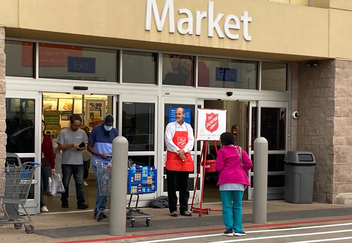 Salvation Army Bell Ringers Carry On Century-Old Donation Drive Tradition