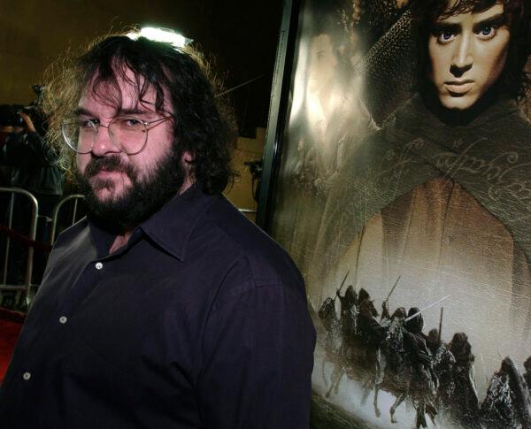 New Zealand director/writer/producer Peter Jackson arrives at the premiere of his film "The Lord of the Rings: The Fellowship of the Ring," in the Hollywood area of Los Angeles, on Dec. 16, 2001. (Lucy Nicholson/AP Photo)