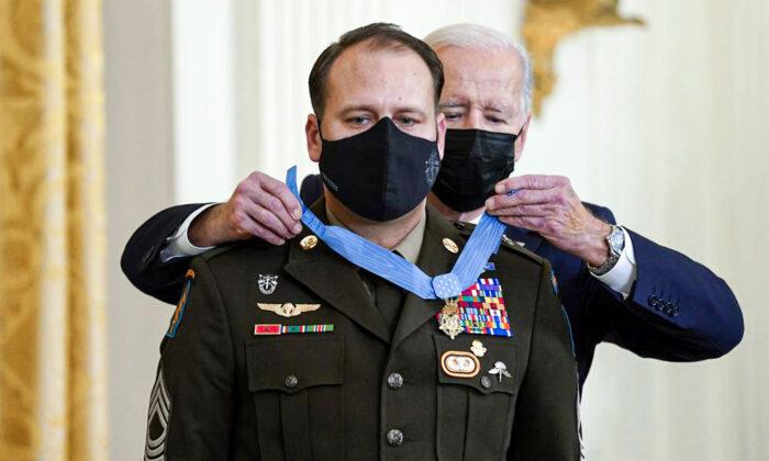 Biden Awards Three Medals of Honor for Valor in Iraq and Afghanistan