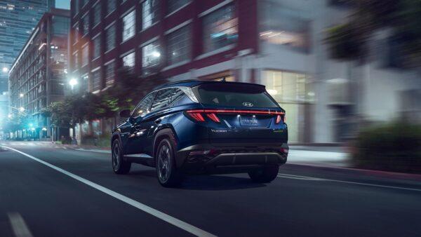 Looking from the back. (Courtesy of Hyundai)