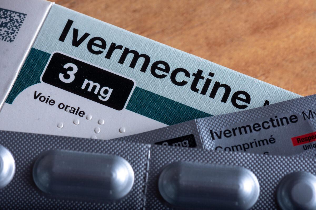 A box of ivermectin (French packaging), an anti-parasitic drug and also a potential treatment for COVID-19, in Clamart, France, on April, 2, 2021. (Shutterstock)