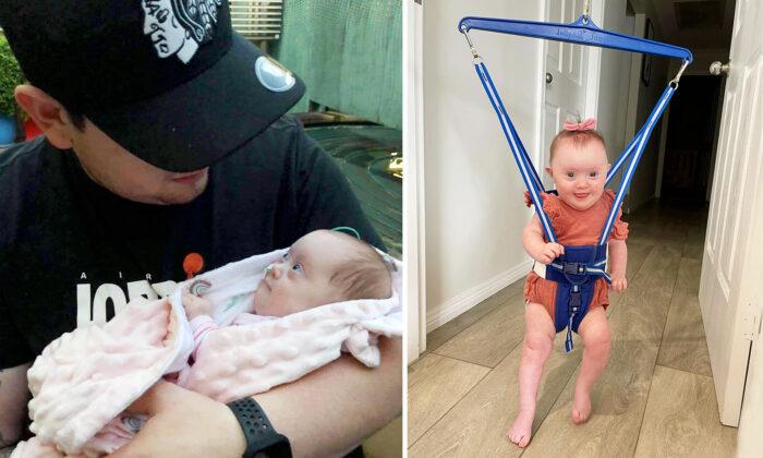 Doctor Schedules Abortion for Baby With Down Syndrome, Parents Refuse and Now She’s Thriving