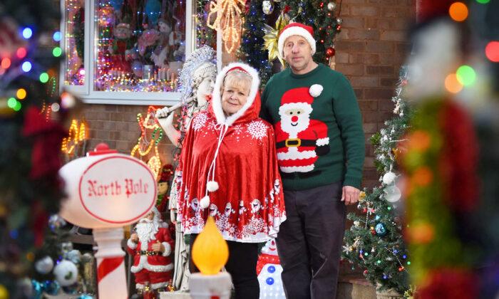 Grandparents Spent $26,800 Transforming Their Garage Into a Mini Christmas Village