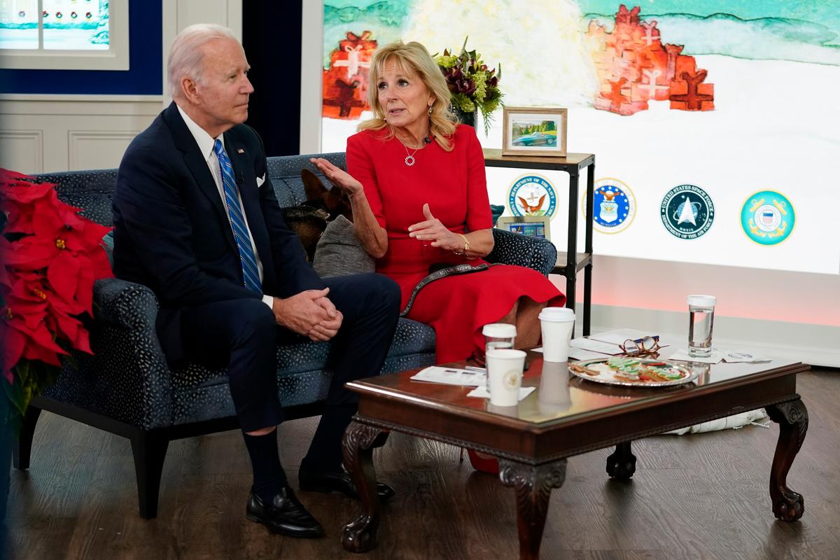 Bidens Mark Christmas With Holiday Calls to Service Members