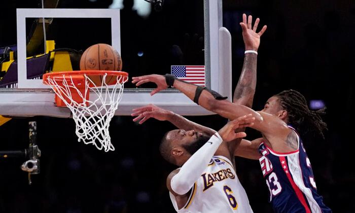 Brooklyn Nets Hold Off Los Angeles Lakers 122–115