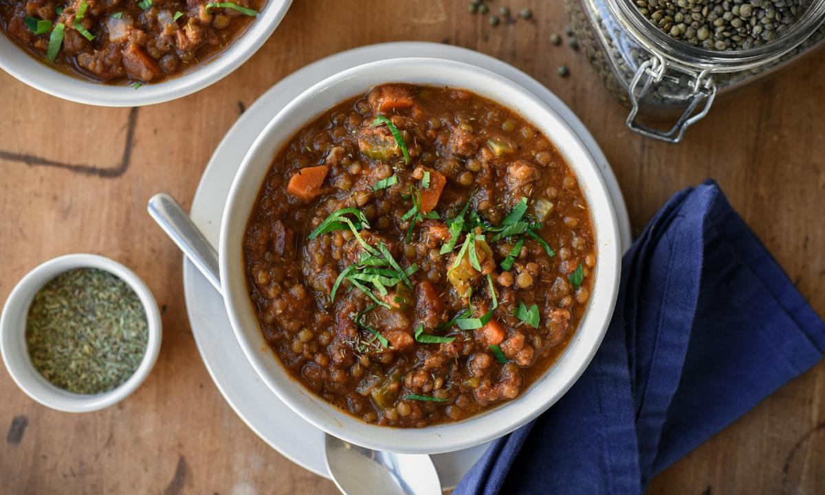 Classic French Lentil Soup