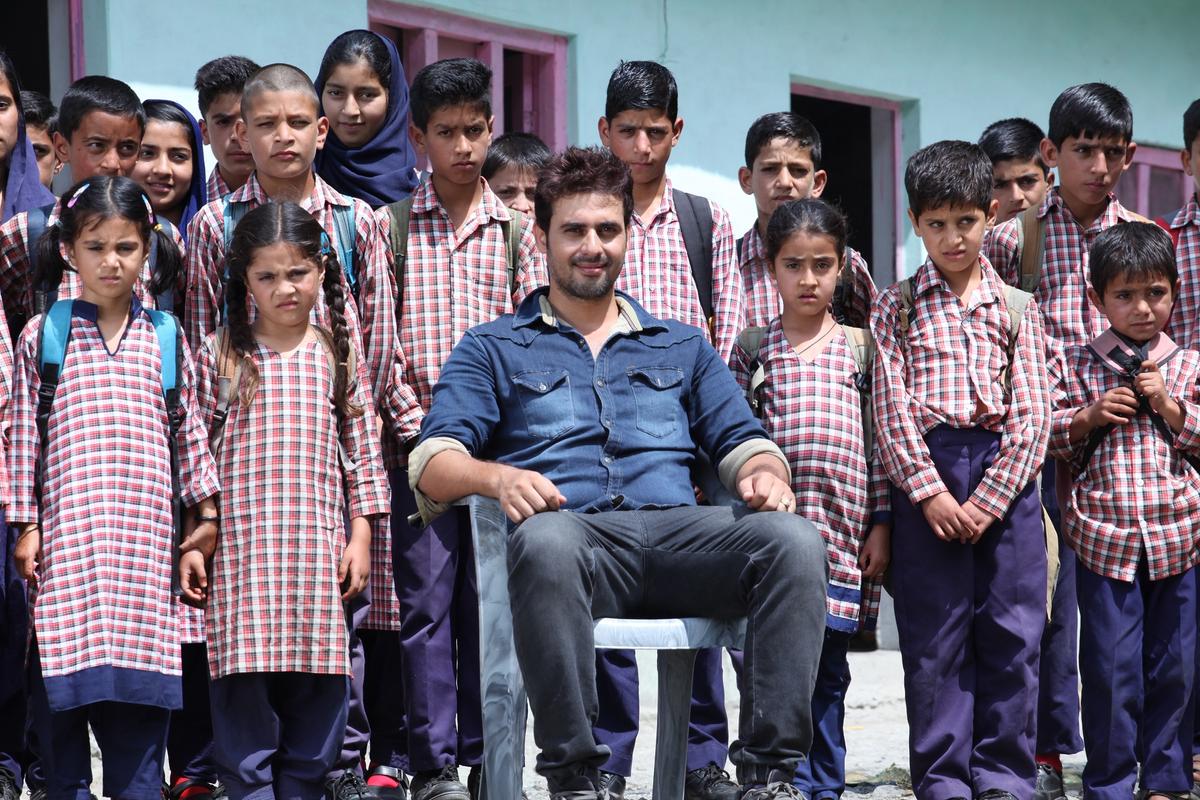 A shot from the Kashmir-based film, "My Angel My Teacher" by Shoib Nikash Shah. (Courtesy Shoib Nikash Shah Films)