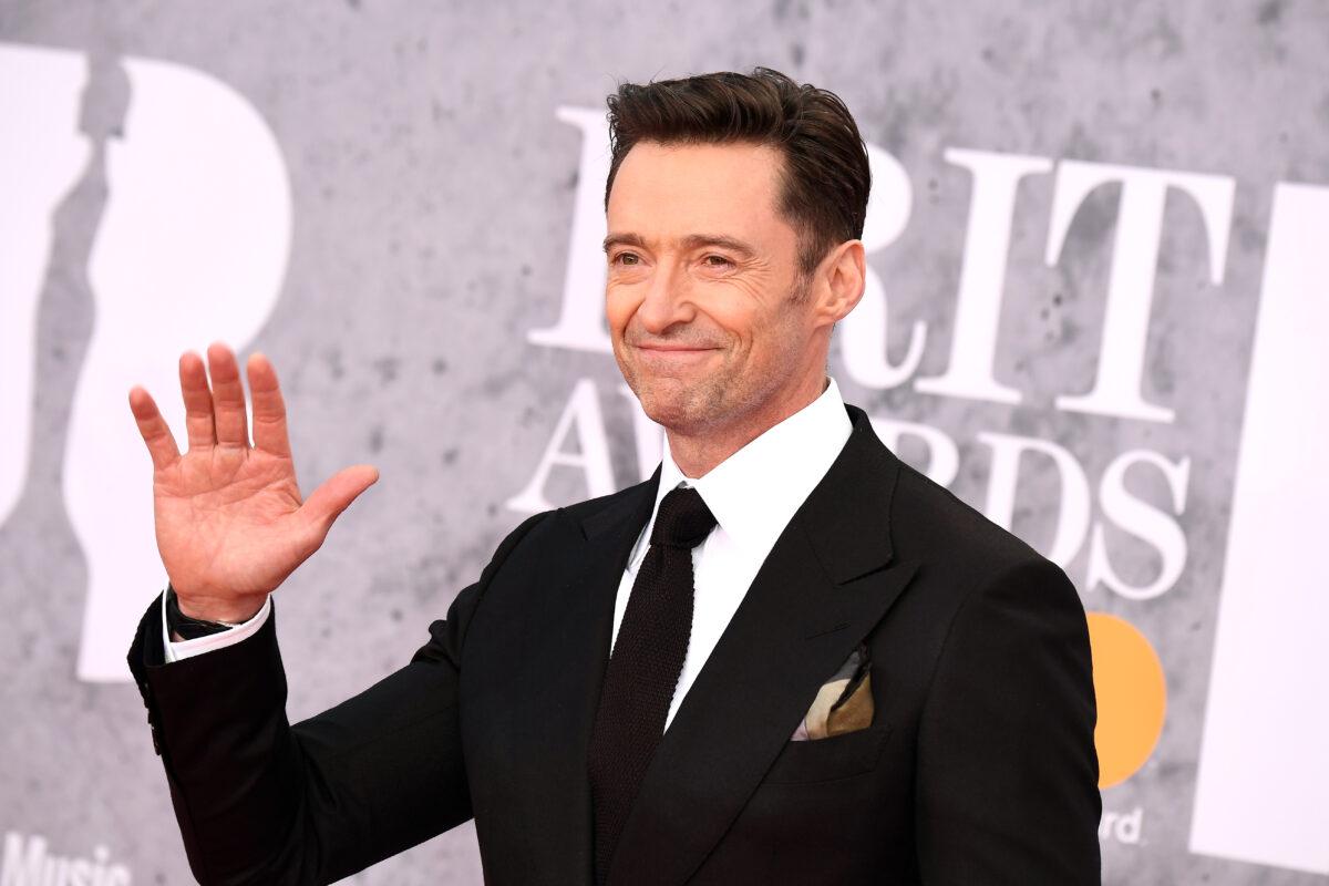 Hugh Jackman attends The BRIT Awards 2019 held at The O2 Arena in London, England, on Feb. 20, 2019. (Jeff Spicer/Getty Images)