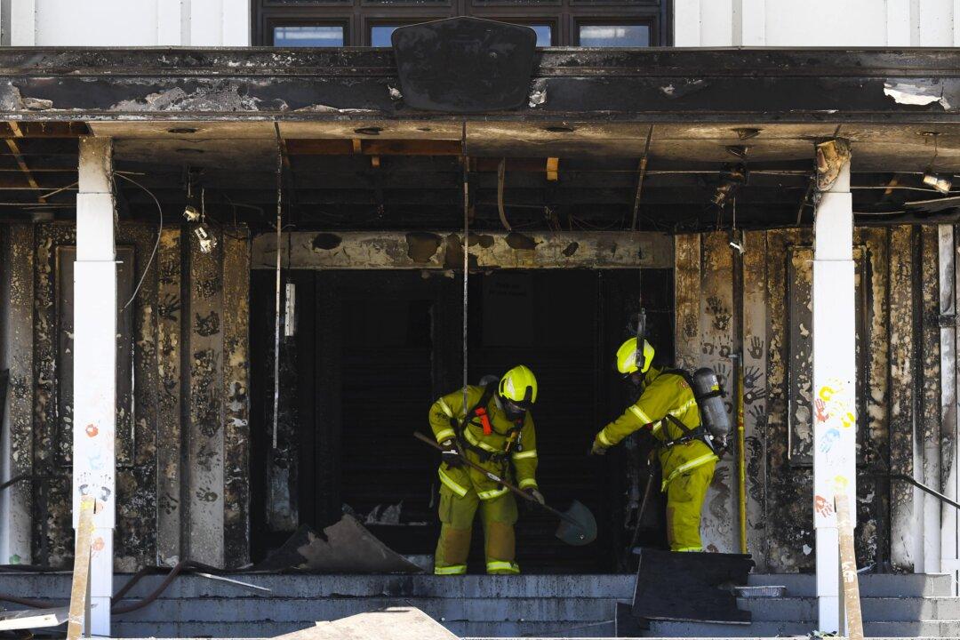 Police Charge Victorian Man Over Old Parliament House Fire