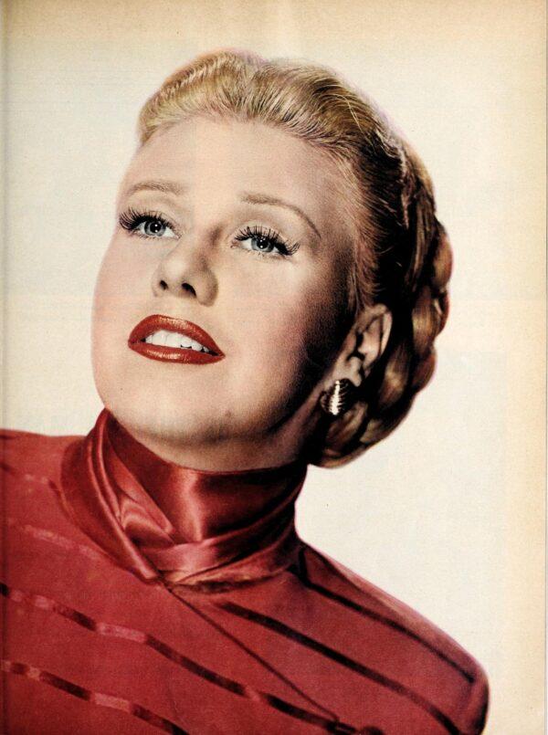 Ginger Rogers, star of "I'll Be Seeing You," in 1949. (Public Domain)