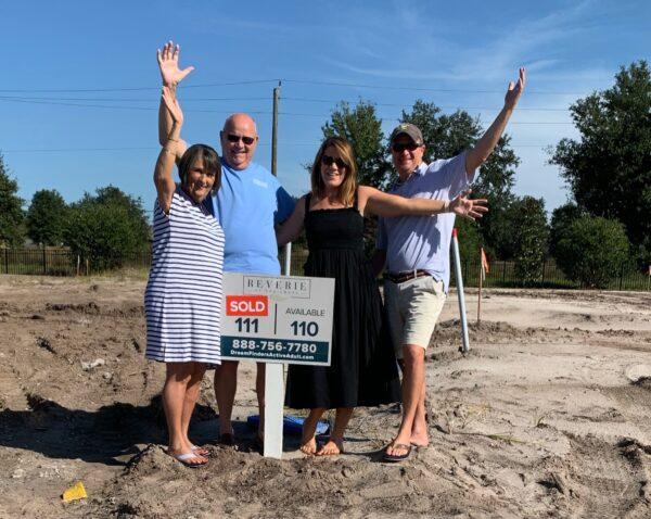 Chris and Lauren Pisano (R) were elated when his parents Daniel and Claudia decided to move from North Carolina to Florida in early December, and bought a lot where they planned to build a home nearby to be close to their only two grandsons. (Courtesy of Chris Pisano)