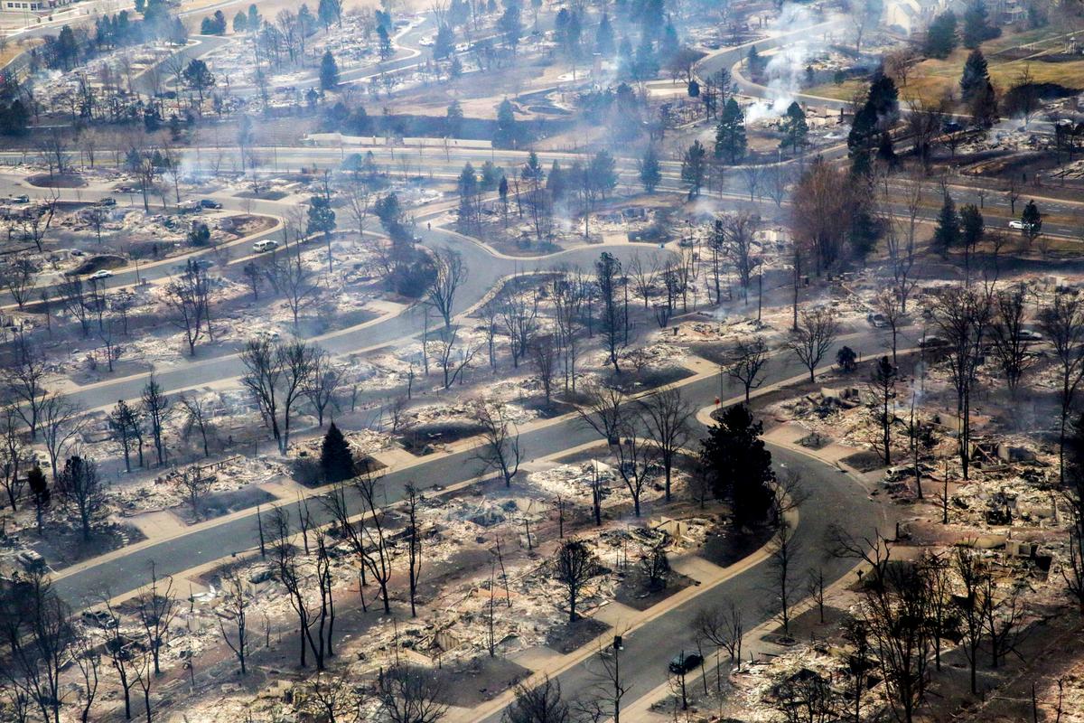 Colorado Authorities Reveal Possible Cause of Destructive Wildfire