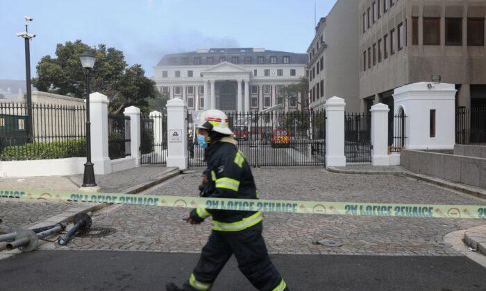 Suspect Arrested in Connection With South African Parliament Fire