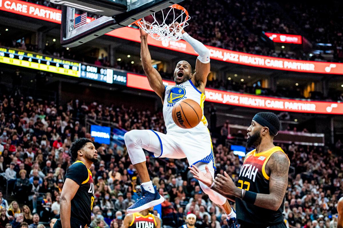 Warriors Rally in the 4th Quarter for 123–116 Win Over Jazz