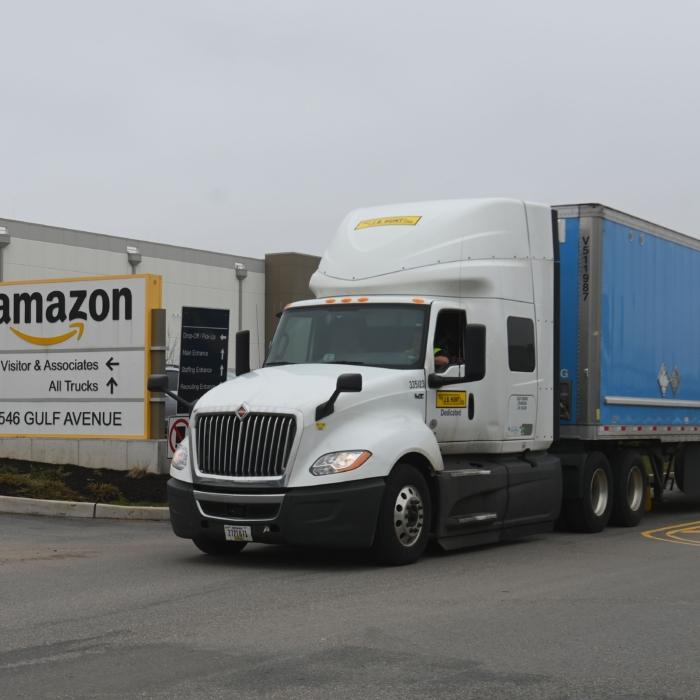 Amazon to Roll Out New Fleet of Electric Trucks in Southern California