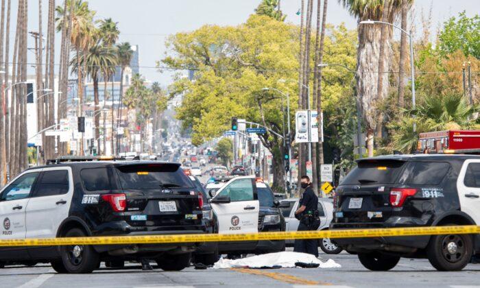 Los Angeles Homicides Jump 39 Percent Since 2019