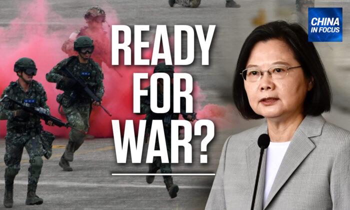 Taiwan Air Force Drill Simulates War Scenario