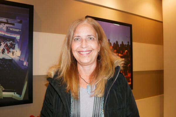 Carla Curbelo at the Jan. 7, 2022 performance of Shen Yun at the Woodruff Arts Center-Symphony Hall, in Atlanta. (Sherry Dong/Epoch Times)