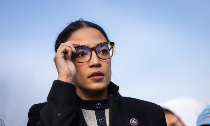 Ocasio-Cortez’s Campaign Finance Records, Website Contradict Claims That Merchandise Profits Go to Charity