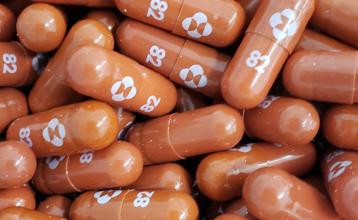 Molnupiravir, an experimental COVID-19 treatment pill, in a handout photo released by Merck & Co. Inc. on May 17, 2021. (Merck & Co. Inc./Handout via Reuters)