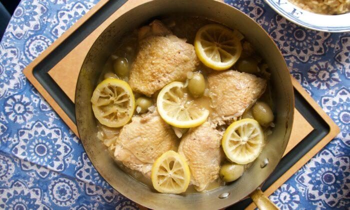 Chicken Tagine With Lemons and Olives