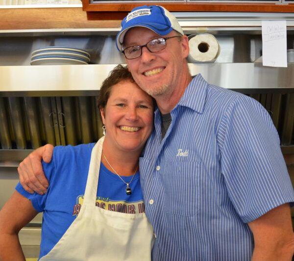Todd and Nina Bucher. (Courtesy of Delta Diner)