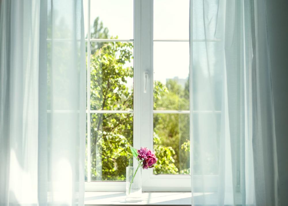 Clean curtains faster by not taking them down. (Rock and Wasp/Shutterstock)