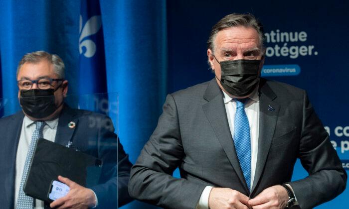 Legault’s Tax on the Unvaccinated a Brazen Political Deflection Ploy