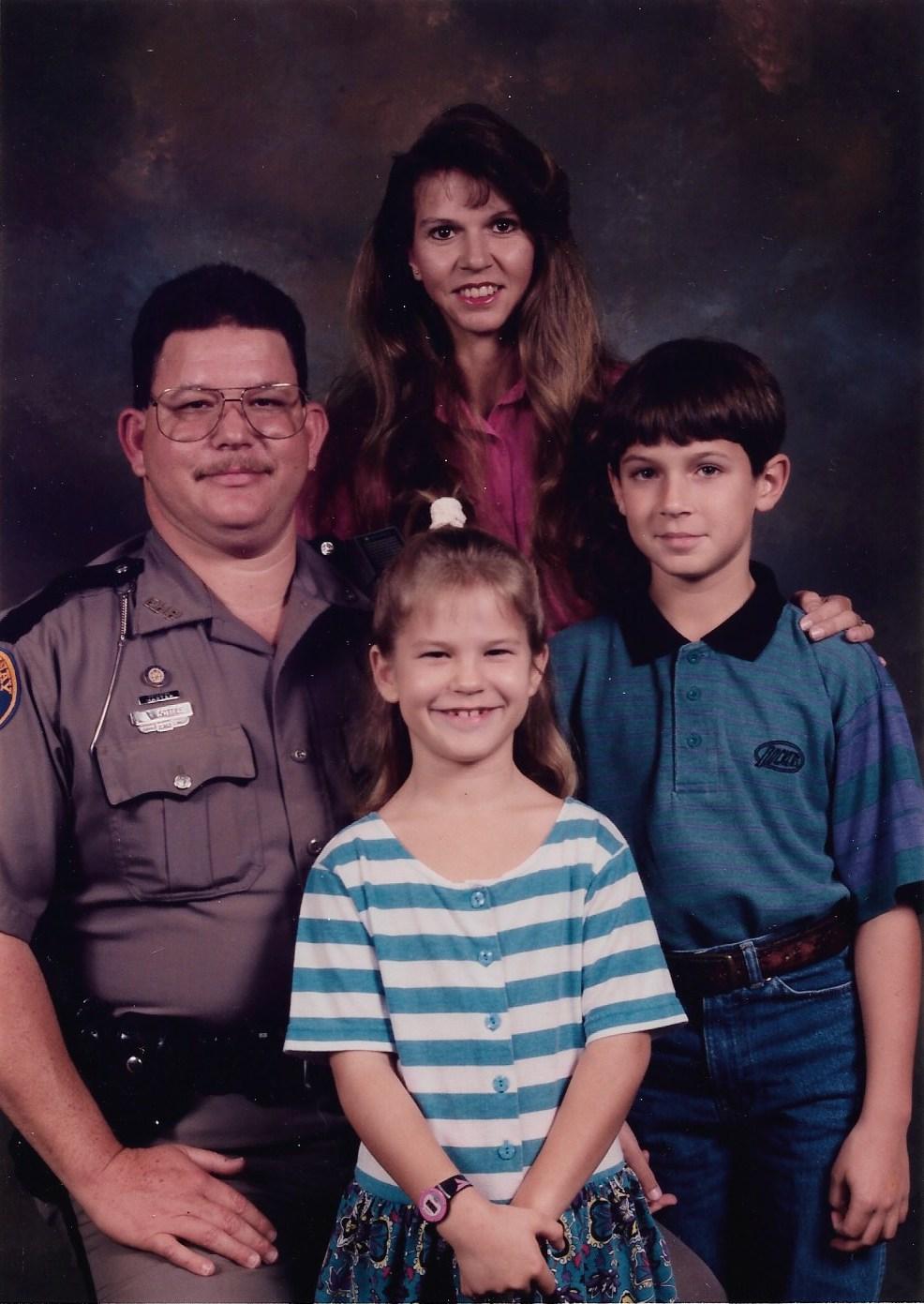 Heather with her family during her childhood. (Courtesy of Heather Ritter)