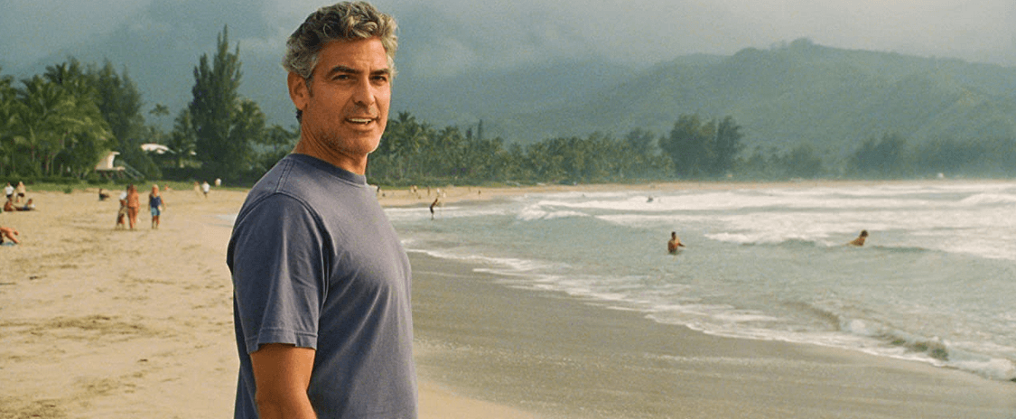 Matthew King (George Clooney) owns an enormous amount of property in Hawaii, in “The Descendants.” (FOX Searchlight Pictures)