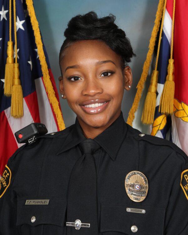 Det. Tanisha Pughsley, 27, was shot and killed inside her home on Jan. 10, 2021. A 24-year-old man reported to be her ex-boyfriend she had a restraining order against, is facing capital charges in her death. (Courtesy of Montgomery Police Department).