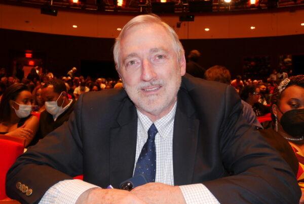 Philip Lancaster, a real estate company owner, at the performance of Shen Yun in Atlanta on Jan. 14, 2022. (Sherry Dong/Epoch Times)