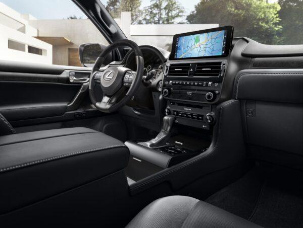 Center console with a 10.3-inch touchscreen on top. (Courtesy of Lexus)
