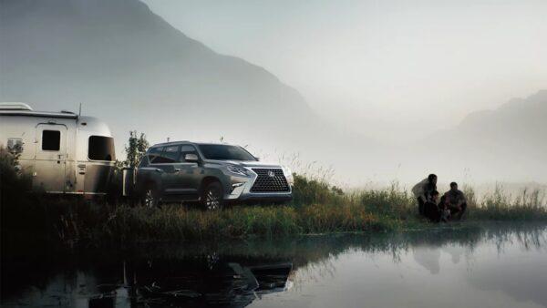 This luxury SUV can also serve towing duty for some get-away time. (Courtesy of Lexus)