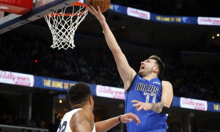 NBA Roundup: Luka Doncic, Mavs End Grizzlies' Win Streak
