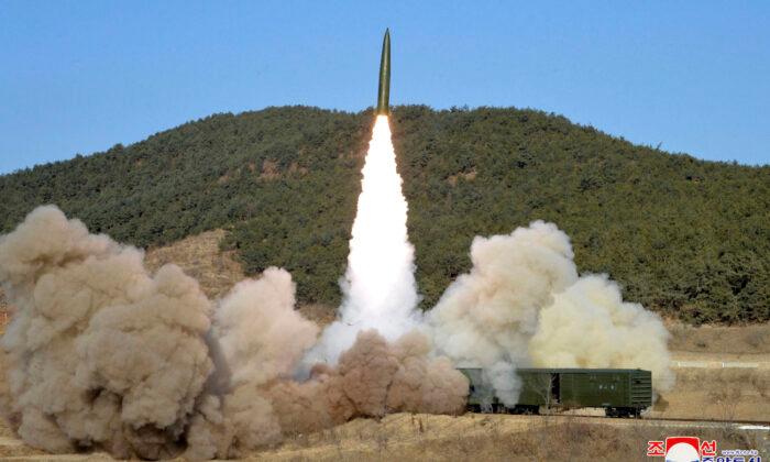 North Korea State Media Says Country Fired 2 Missiles From a Train
